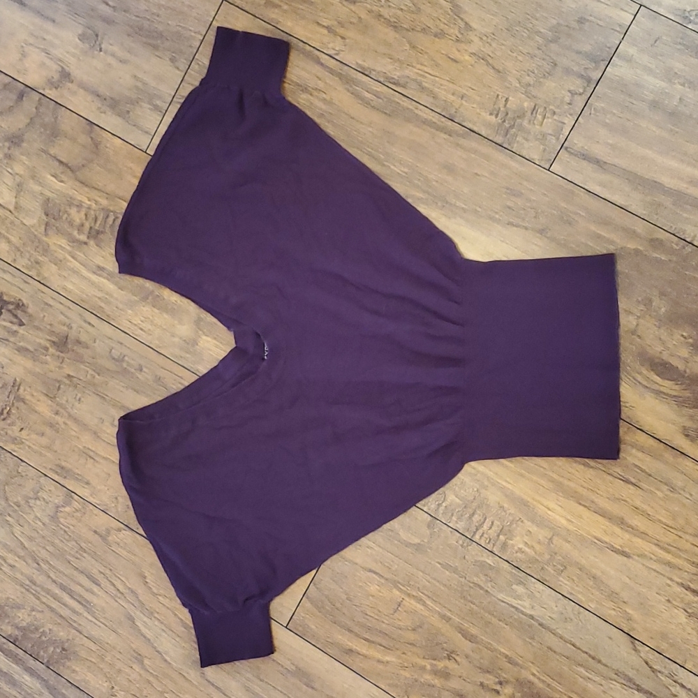 Express Purple Dolman Sleeve Sweater XS